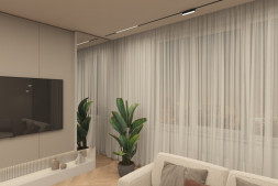 Светодиодный трековый светильник Denkirs SMART LINEAR DK8009-BK