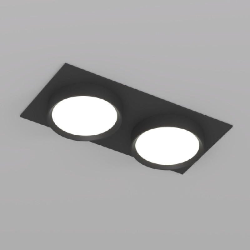 Встраиваемый точечный светильник Denkirs DK2092-BK FLAT