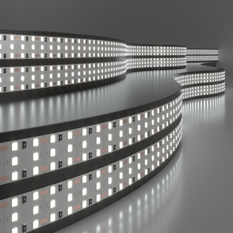Лента Elektrostandard 360LED 26W IP20 трехрядная 6500К 0W 24V белый (холодный) IP20