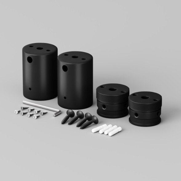 Крепеж для неона Maytoni Technical 201154 круглый 360°