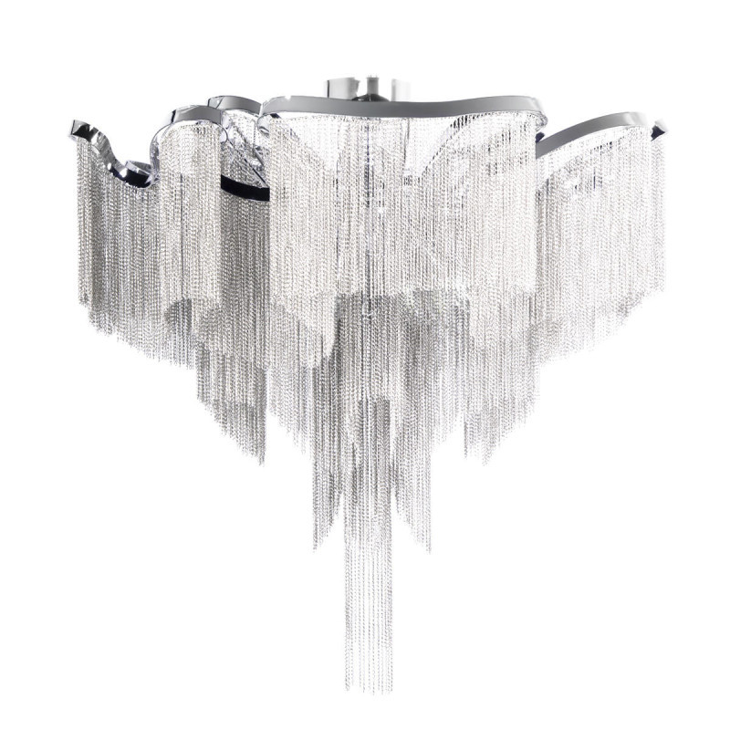 Люстра на штанге LOFT IT Stream 10208/800C Smoke