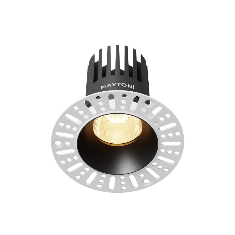 Встраиваемый точечный светильник Maytoni Technical DL121-15W-2.7K-TRS-B dip