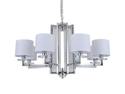 Подвесная люстра Newport 35408+1/C chrome без абажуров Amalia