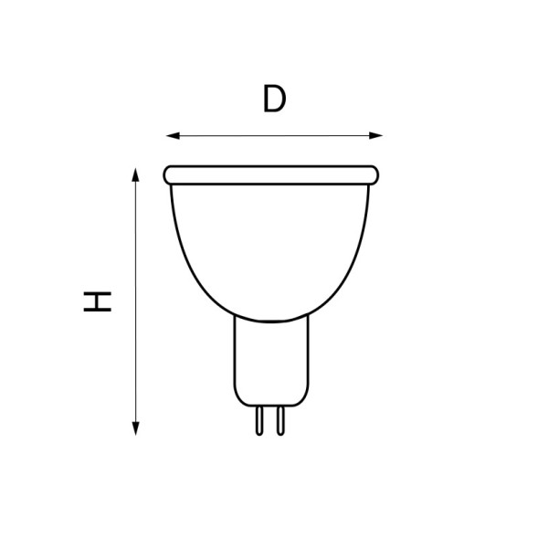 Светодиодная лампа Lightstar LED 940904 3W 220V 230lm G5.3 белый (дневной)