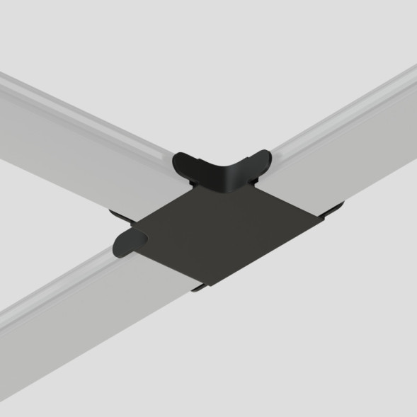 Соединитель для шинопровода Denkirs AIR BASE TR5233-BK