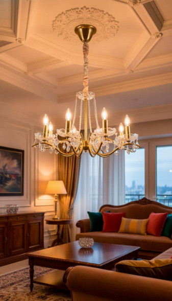 Подвесная люстра Lussole RAINS LSP-6006