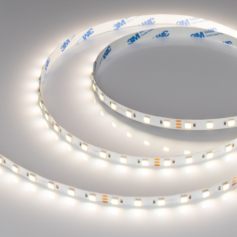 Лента Arlight RT-B60-10mm 5060 025214(1) 72W 24V 530lm белый (регулируемый) IP20