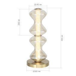 Настольная лампа ST-Luce SL6136.214.01 SPINE