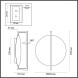 Бра Odeon Light LUNAR 7016/15WL