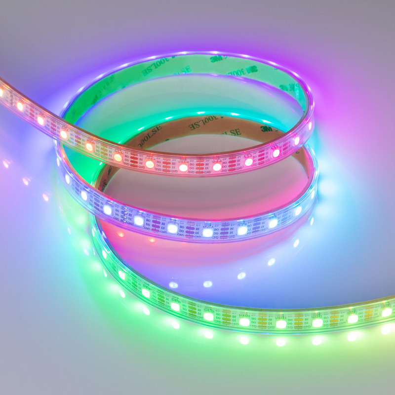 Лента Arlight SPI-P-B60-12mm 041167 60W 5V 125lm RGB IP66