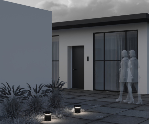 Садово-парковый светильник Maytoni Grip O460FL-L10GF3K