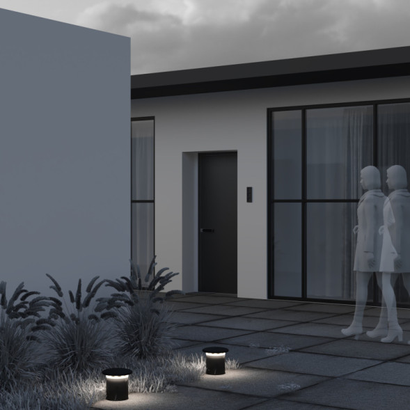 Садово-парковый светильник Maytoni Grip O460FL-L10GF3K