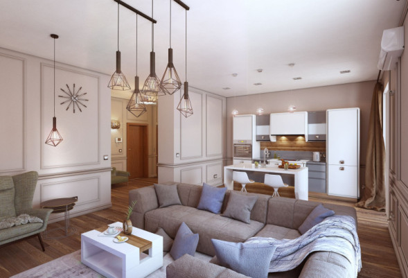 Подвесной светильник Maytoni SPIDER T021-01-B