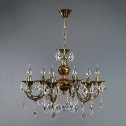 Подвесная люстра AMBIENTE by BRIZZI Aria 8818/6 PB New Leaf