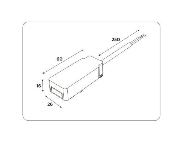 Подвод питания Ambrella Light GV1262