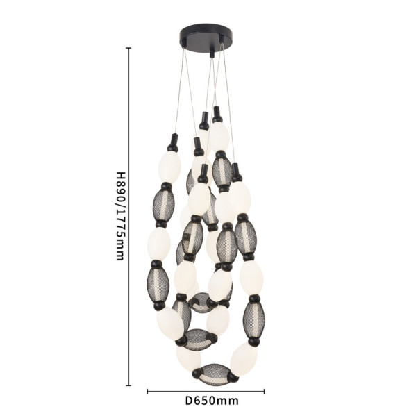 Подвесной светильник Favourite Perler 4560-3PC