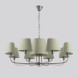 Подвесная люстра Eurosvet Milos 60153 никель