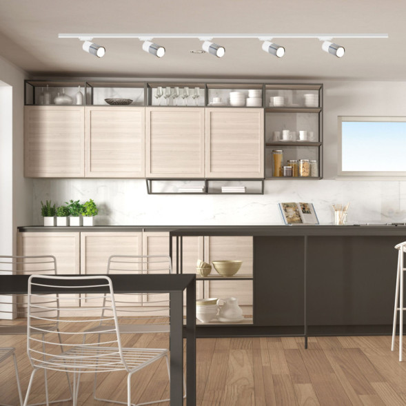 Светодиодный трековый светильник Elektrostandard LTB27 / Avantag Белый матовый/хром 6W 4200K