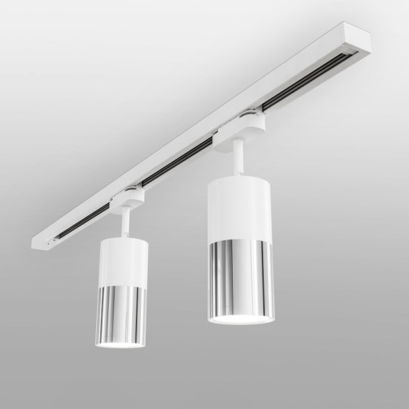 Светодиодный трековый светильник Elektrostandard LTB27 / Avantag Белый матовый/хром 6W 4200K