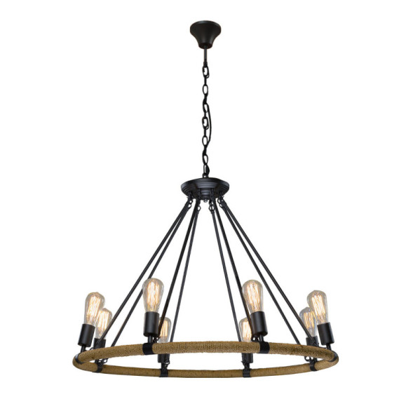 Подвесная люстра LOFT IT Rope Filament LOFT1861/8