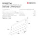 Светодиодный трековый светильник Denkirs SMART LINEAR DK8009-WH