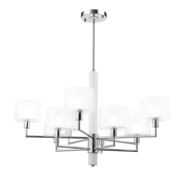 Люстра на штанге Crystal Lux MAESTRO MAESTRO SP-PL5+5 CHROME