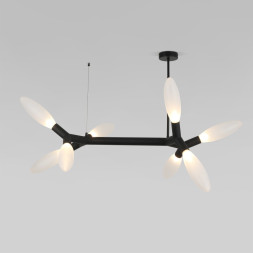 Люстра на штанге Eurosvet 30180 черный Covalent