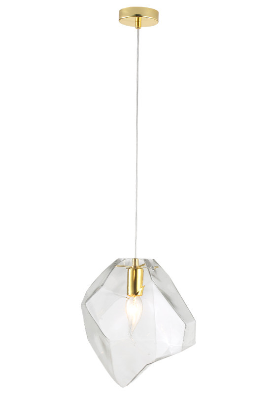 Подвесной светильник Crystal Lux NUESTRO NUESTRO SP1 GOLD/TRANSPARENT