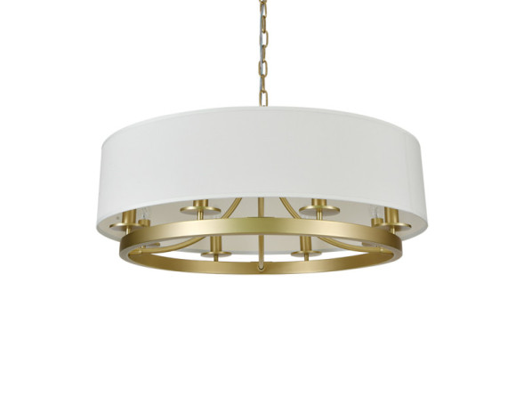 Подвесная люстра Newport 3558/С brass Sara