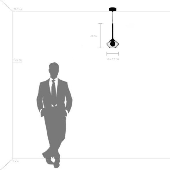 Подвесной светильник Lightstar VETRO 801202