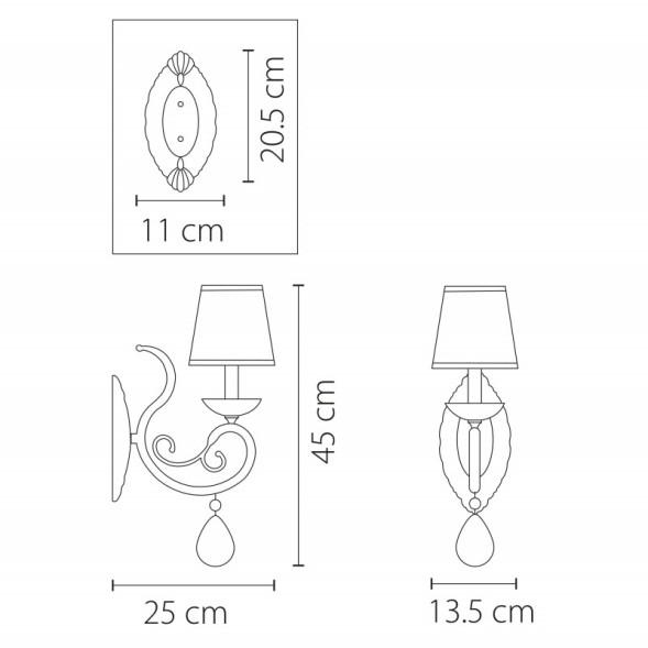 Бра Lightstar Ricerco 693612