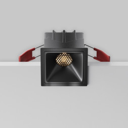 Встраиваемый светильник Maytoni Technical DL043-01-10W3K-SQ-B-1 Alfa LED