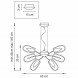 Подвесная люстра Lightstar CIAMBO 820110