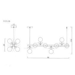 Подвесной светильник ImperiumLoft 191884-26