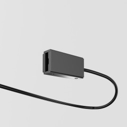 Подвод питания Maytoni Technical Magnetic track system Flexity накладной черный TRA200B-11B-100