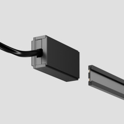 Подвод питания Maytoni Technical Magnetic track system Flexity накладной черный TRA200B-11B-100