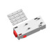 Коннектор для шинопровода Ambrella Light TRACK SYSTEM WHITE GL1107