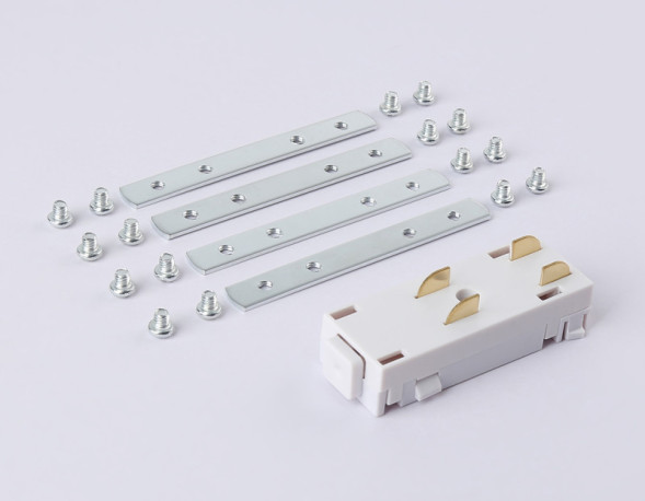 Коннектор для шинопровода Ambrella Light TRACK SYSTEM WHITE GL1107