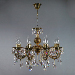 Подвесная люстра AMBIENTE by BRIZZI Aria 8818/8 PB Tear drop