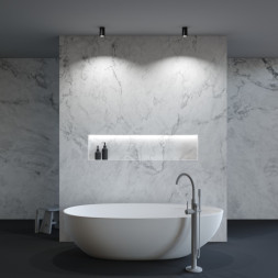 Точечный влагозащищенный светильник Maytoni Technical ZOOM C029CL-01-S-B