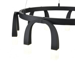 Подвесная люстра Vele Luce NEGRO VL7102P12