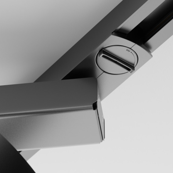 Светодиодный трековый светильник Maytoni Technical Rim TR044-1-12W3K-B