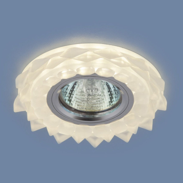 Встраиваемый точечный светильник Elektrostandard 2209 MR16 Matt Ice матовый лед