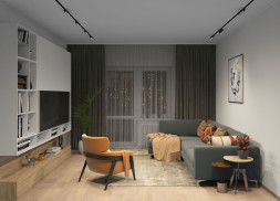 Светодиодный трековый светильник Denkirs SMART GRILL DK8006-BK