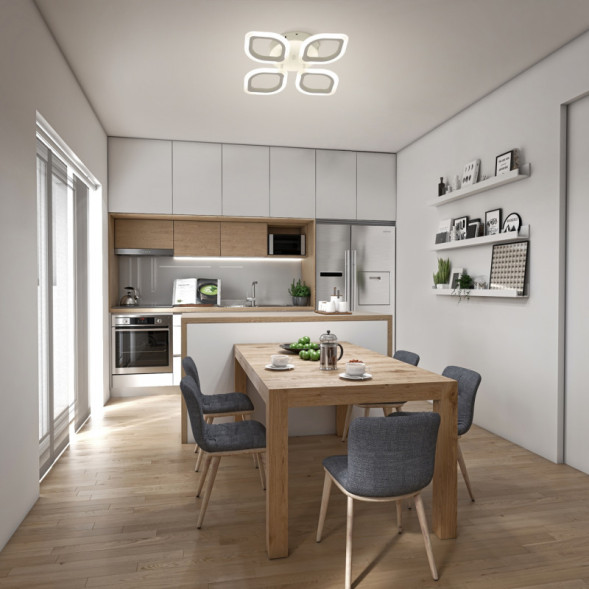 Потолочная люстра DeMarkt Мадлен 424013104