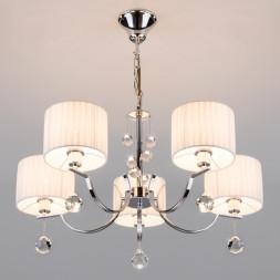 Подвесная люстра Eurosvet NAPOLI 60095/5 хром