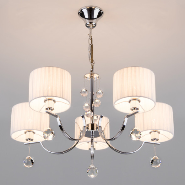 Подвесная люстра Eurosvet NAPOLI 60095/5 хром