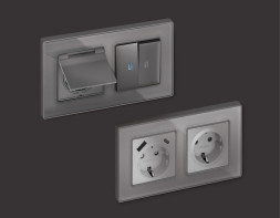 Рамка Ambrella Volt AF580651 ALFA Arctic