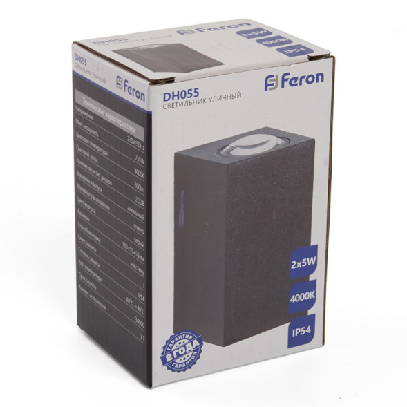 Уличный настенный светильник Feron 48488