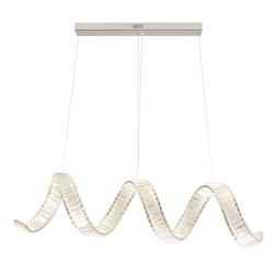 Подвесная люстра Crystal Lux MUSIKA MUSIKA SP100W LED L1200 CHROME